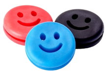 Tourna Vibrex Smiley Vibration Dampeners - Pack of 3